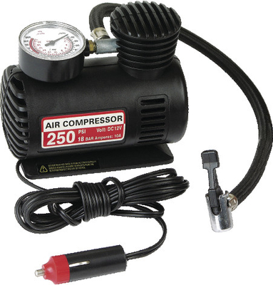 Un buen precio. Compresor de aire durable del coche de DC12V con la garantía de un año del interruptor CON./DESC. en línea