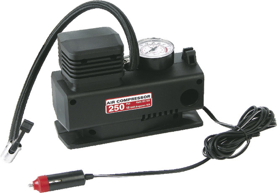Un buen precio. Compresor de aire portátil plástico de YURUI 250PSI para la manguera de los neumáticos los 45cm en línea
