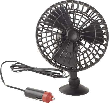 Un buen precio. Cubierta de seguridad completa portátil plástica negra del ventilador del coche del OEM en línea
