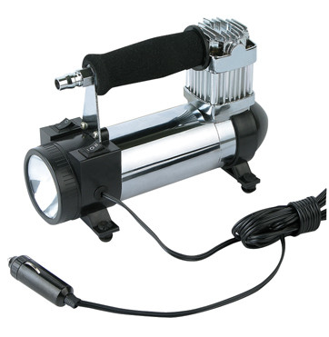 Un buen precio. metal 3 potables de Chrome del negro 12v en los equipos de los compresores de 1 aire del vehículo para los coches en línea