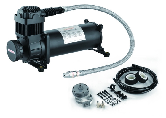 Un buen precio. Solo compresor potente negro IP67 resistente de la suspensión del aire de 200 PSI en línea