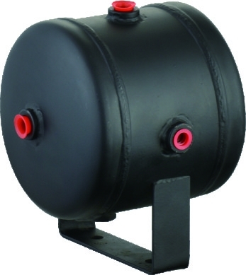 Un buen precio. El tanque horizontal de acero negro para los neumáticos del cuerno del aire, el tanque de Comressor del aire del aire de 0,5 galones en línea