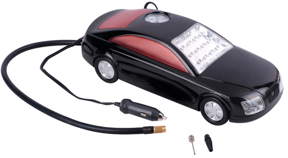 Un buen precio. El coche de 12 voltios formó el aire Pum 3 del coche en 1 con la batería de 4V 1.5Ah 150 PSI con multicolor en línea