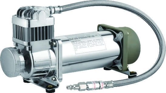 Un buen precio. Resistente de humedad de acero de plata del sistema IP67 del compresor de la suspensión de la elevación de aire para el coche en línea
