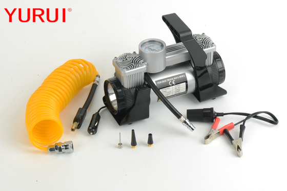 Un buen precio. compresores de aire portátiles eléctricos del vehículo 12vdc Cyliner doble con la luz en línea