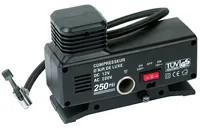 AC110-230V/DC12V Compresor de aire de neumáticos de automóviles con boquilla