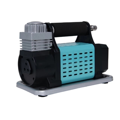 Compresor de aire portátil para automóviles DC12V con manómetro de presión metálico