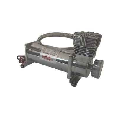 Compresor de suspensión de aire para automóviles de cromo DC12V con bajo ruido