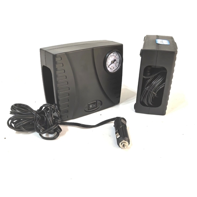 Compresor de aire de plástico DC12v de alta potencia para automóviles con medidor digital