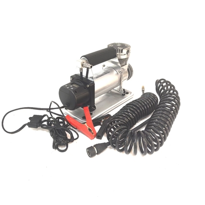 Compresor de aire de automóvil de metal clip de cocodrilo Display digital de cilindro único bomba de aire de inflación de automóvil
