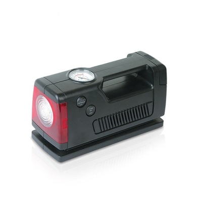 Un buen precio. Tres en un color portátil del negro del compresor de aire del coche Dc12v 250psi con la lámpara en línea