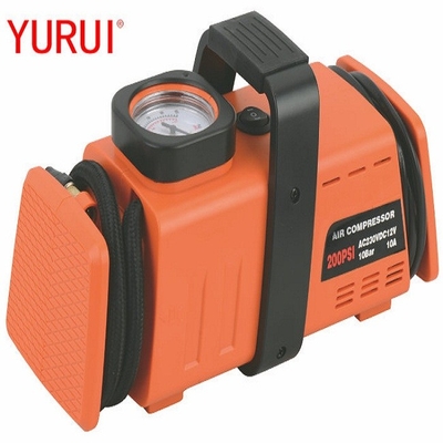 AC110-230v Inflador portátil de neumáticos para automóviles DC12v con mango