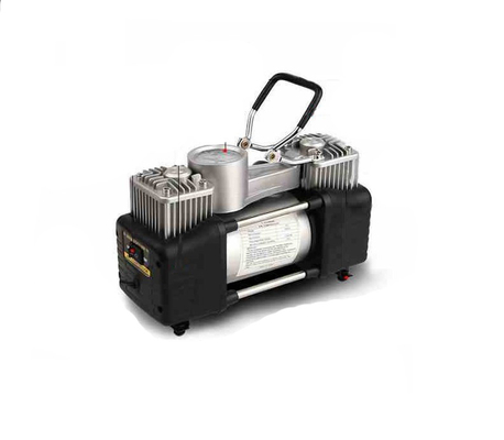 Un buen precio. Negro de alta presión práctico del compresor de aire del metal 180W y 150PSI de plata en línea