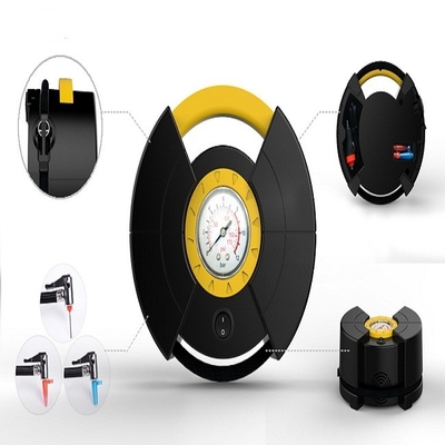 Un buen precio. Compresor de aire portátil resistente plástico con el conector encendedor en línea