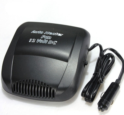 Un buen precio. OEM 12v Heater Black Color auto portátil, calentador de fan eléctrica plástico en línea