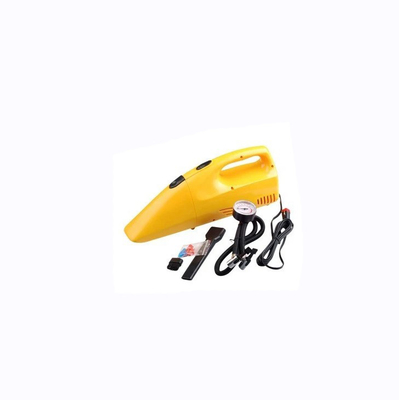 Un buen precio. Aspirador portátil amarillo del coche con el mechero 35w - 60w de 12v DC en línea