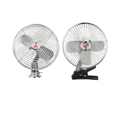 Un buen precio. 12v / ventilador del coche 24v con el guardia completo del metal de la seguridad del interruptor encendido-apagado en línea