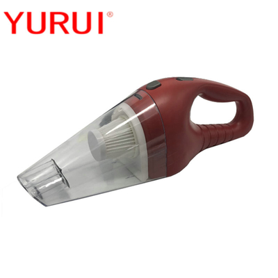 Un buen precio. Filtro lavable del coche del mechero portátil rojo plástico del aspirador DC12v en línea