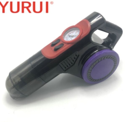 Recargable 12V aspiradora y compresores de aire Mini portátil con luz LED aire 4 en 1 neumático inflar y limpieza