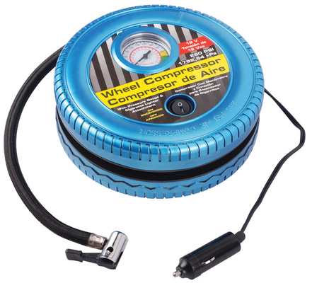 Un buen precio. Compresor de aire de automóvil portátil inflador DC12v con enchufe de cigarrillo en línea