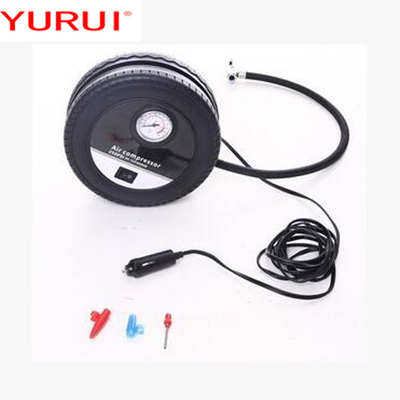 Un buen precio. Plastico portátil DC12v neumático de coche compresor de aire de inflado con enchufe del encendedor de cigarrillos en línea