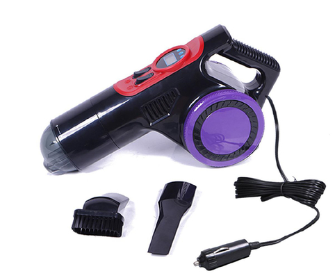 12V aspiradora y compresores de aire Mini portátil con luz LED medidor digital de presión de aire 3 en 1 neumático inflar y C